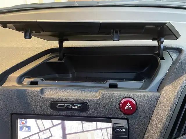 ホンダ ＣＲ－Ｚ αブラックレーベル 道央・札幌 2011(平23)年 6.8万km ダークピューターメタリック ・純正HDDナビ/CD・DVD・FM・AM・ビデオ/・ワンセグTV/・純正AW付冬タイヤ/・ＵＳＢ接続/・クルーズコントロール/・パドルシフト/・フォグランプ/・ステアリングスイッチ/・純正フロアマット/・電動格納ミラー/・ウインカーミラー/・スペアキー/・スマートキー/・保証書/・取扱説明書