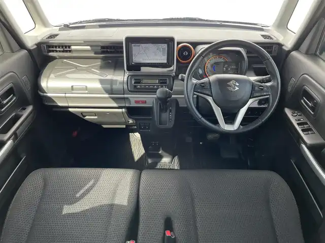 スズキ スペーシア ギア HYBRID XZ 福岡県 2020(令2)年 4.4万km ブルーイッシュブラックパール3 社外ナビ（ＭＤＶ－Ｄ３０６）/ワンセグＴＶ　/両側パワースライドドア　/ルーフレール　/ＡＣＣ　/ＬＤＡ　/バックソナー　/エマージェンシーブレーキ　/ＬＥＤヘッドライト／フォグ　/ＵＳＢ充電　/後席ベンチレーション/後席ロールサンシェード/パワーモードセレクト/ステアリングスイッチ/シートバックテーブル/電格ミラー/スマートキー/プッシュスタート