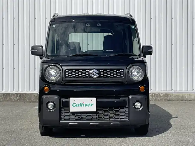スズキ スペーシア ギア HYBRID XZ 福岡県 2020(令2)年 4.4万km ブルーイッシュブラックパール3 社外ナビ（ＭＤＶ－Ｄ３０６）/ワンセグＴＶ　/両側パワースライドドア　/ルーフレール　/ＡＣＣ　/ＬＤＡ　/バックソナー　/エマージェンシーブレーキ　/ＬＥＤヘッドライト／フォグ　/ＵＳＢ充電　/後席ベンチレーション/後席ロールサンシェード/パワーモードセレクト/ステアリングスイッチ/シートバックテーブル/電格ミラー/スマートキー/プッシュスタート