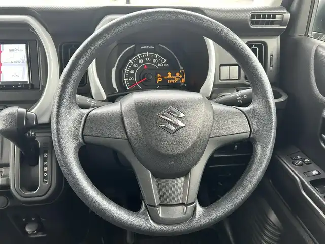 スズキ ハスラー HYBRID G 道南・函館 2021(令3)年 2.6万km オフブルーM /社外ナビ//フルセグTV//夏冬タイヤ//エンジンスターター//ドライブレコーダー//バックカメラ//シートヒーター//アイドリングストップ//オートライト//社外アルミホイール//ダウンヒルアシストコントロール