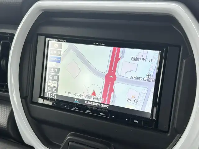 スズキ ハスラー HYBRID G 道南・函館 2021(令3)年 2.6万km オフブルーM /社外ナビ//フルセグTV//夏冬タイヤ//エンジンスターター//ドライブレコーダー//バックカメラ//シートヒーター//アイドリングストップ//オートライト//社外アルミホイール//ダウンヒルアシストコントロール