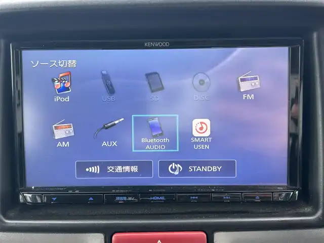 スズキ エブリィ ワゴン JPターボ 和歌山県 2018(平30)年 5.6万km シルキーシルバーメタリック 社外7インチナビ/Bluetooth/CD/衝突軽減カメラ/フルオートエアコン/リア送風システム/パワーウィンドウ/パワーステアリング/ヘッドライトレベライザー/横滑り防止機能/ハイルーフ/ドアバイザー/プッシュスタート/スマートキー