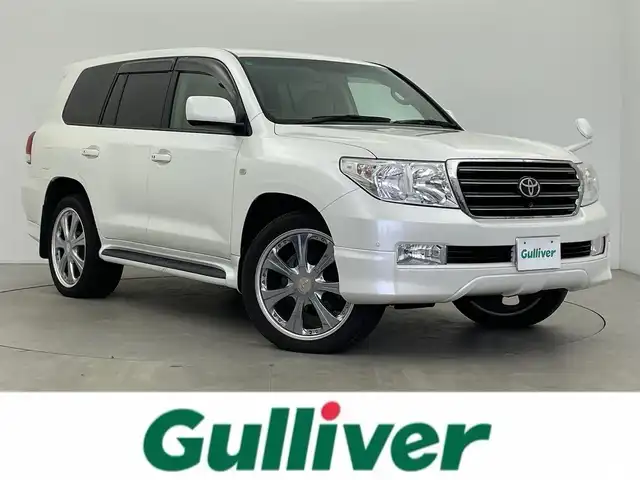 トヨタ ランドクルーザー AX Gセレクション 富山県 2007(平19)年 5.3万km ホワイトパールクリスタルシャイン 純正HDDナビ（CD　DVD　MSV）/バックカメラ/前後コーナーセンサー/ビルトインETC/ACC/純正AW付きスタッドレスタイヤセット積込み/ベージュ革シート/前席パワーシート・シートヒーター/スマートキー/プッシュスタート/オートライト/フォグ/ステップ/横滑防止装置/純正マット・バイザー/取説/スペアキー
