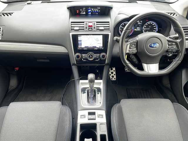 スバル レヴォーグ 1．6GT－S アイサイト 道東・釧路十勝 2015(平27)年 8.8万km スティールブルーグレーM ・4WD/・社外7インチメモリナビ/(FM・AM・BT・CD・DVD・USB・AUX・フルセグ)/・バックカメラ/・アイサイト/・レーダークルーズコントロール/・スマートキー/・プッシュスタート/・パドルシフト/・ビルドインETC/・パワーシート/・前後ドライブレコーダー/・アイドリングストップ/・電格ミラー/・純正フロアマット/・LEDヘッドライト/・フォグライト/・オートライト/・取扱説明書/・保証書