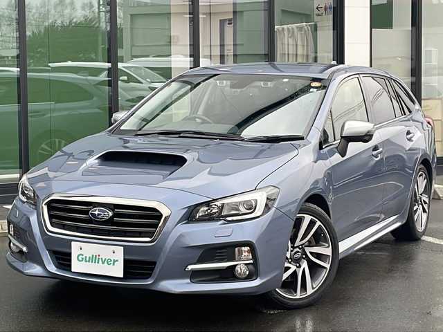 スバル レヴォーグ 1．6GT－S アイサイト 道東・釧路十勝 2015(平27)年 8.8万km スティールブルーグレーM ・4WD/・社外7インチメモリナビ/(FM・AM・BT・CD・DVD・USB・AUX・フルセグ)/・バックカメラ/・アイサイト/・レーダークルーズコントロール/・スマートキー/・プッシュスタート/・パドルシフト/・ビルドインETC/・パワーシート/・前後ドライブレコーダー/・アイドリングストップ/・電格ミラー/・純正フロアマット/・LEDヘッドライト/・フォグライト/・オートライト/・取扱説明書/・保証書