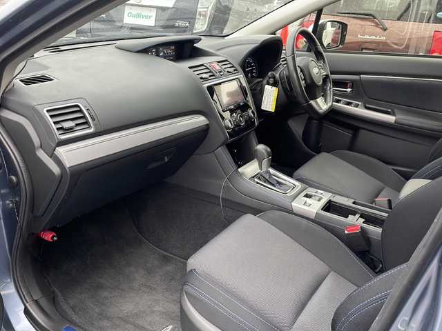 スバル レヴォーグ 1．6GT－S アイサイト 道東・釧路十勝 2015(平27)年 8.8万km スティールブルーグレーM ・4WD/・社外7インチメモリナビ/(FM・AM・BT・CD・DVD・USB・AUX・フルセグ)/・バックカメラ/・アイサイト/・レーダークルーズコントロール/・スマートキー/・プッシュスタート/・パドルシフト/・ビルドインETC/・パワーシート/・前後ドライブレコーダー/・アイドリングストップ/・電格ミラー/・純正フロアマット/・LEDヘッドライト/・フォグライト/・オートライト/・取扱説明書/・保証書