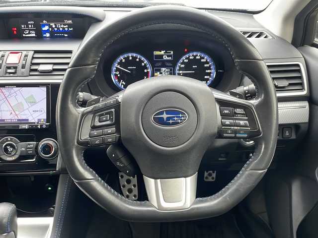 スバル レヴォーグ 1．6GT－S アイサイト 道東・釧路十勝 2015(平27)年 8.8万km スティールブルーグレーM ・4WD/・社外7インチメモリナビ/(FM・AM・BT・CD・DVD・USB・AUX・フルセグ)/・バックカメラ/・アイサイト/・レーダークルーズコントロール/・スマートキー/・プッシュスタート/・パドルシフト/・ビルドインETC/・パワーシート/・前後ドライブレコーダー/・アイドリングストップ/・電格ミラー/・純正フロアマット/・LEDヘッドライト/・フォグライト/・オートライト/・取扱説明書/・保証書
