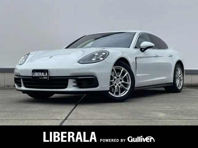 ポルシェ パナメーラ 4S 東京都 2018(平30)年 4.7万km 白 純正ナビ/360°カメラ/ETC2.0/衝突軽減ブレーキ/アダプティブクルーズコントロール/ドライブレコーダー/シートヒーター/スマートキー/プッシュスタート/電動格納ミラー