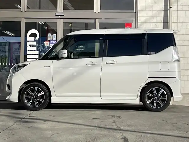 スズキ ソリオ バンディット HV MV 岩手県 2020(令2)年 2.7万km ピュアホワイトP デュアルカメラブレーキサポート/ワンオーナー/メモリナビ/フルセグテレビ/全方位モニター用カメラパッケージ装着車/プッシュスタート/両側パワースライドドア/ETC/ドラレコ