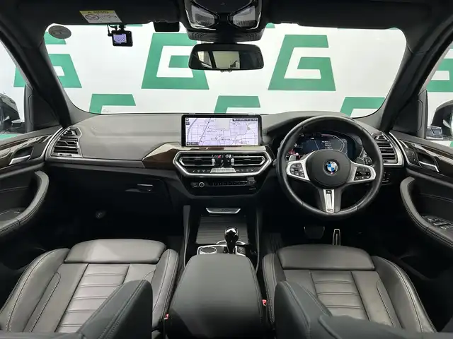 ＢＭＷ Ｘ３ xDrive20d Mスポーツ 鹿児島県 2022(令4)年 2.1万km パール 純正ナビ/パノラマビューモニター/パノラマルーフ/社外前後ドライブレコーダー/ビルトインETC/４WD/フルセグTV/前席パワーシート/オートホールド/パドルシフト/ステアリングヒーター/アイドリングストップ/前席シートヒーター/トレーシングアシスト