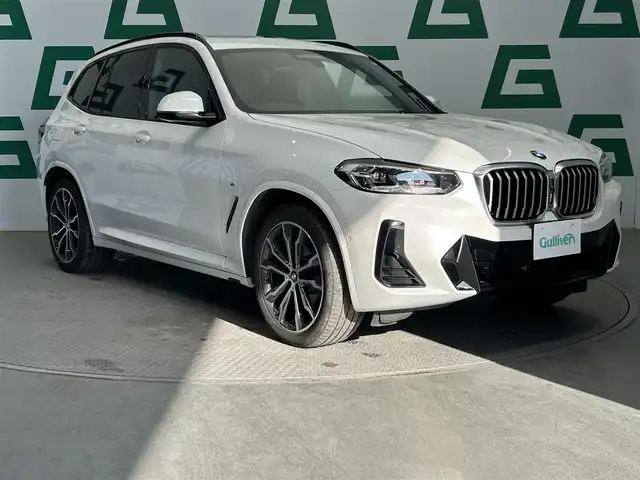 ＢＭＷ Ｘ３ xDrive20d Mスポーツ 鹿児島県 2022(令4)年 2.1万km パール 純正ナビ/パノラマビューモニター/パノラマルーフ/社外前後ドライブレコーダー/ビルトインETC/４WD/フルセグTV/前席パワーシート/オートホールド/パドルシフト/ステアリングヒーター/アイドリングストップ/前席シートヒーター/トレーシングアシスト