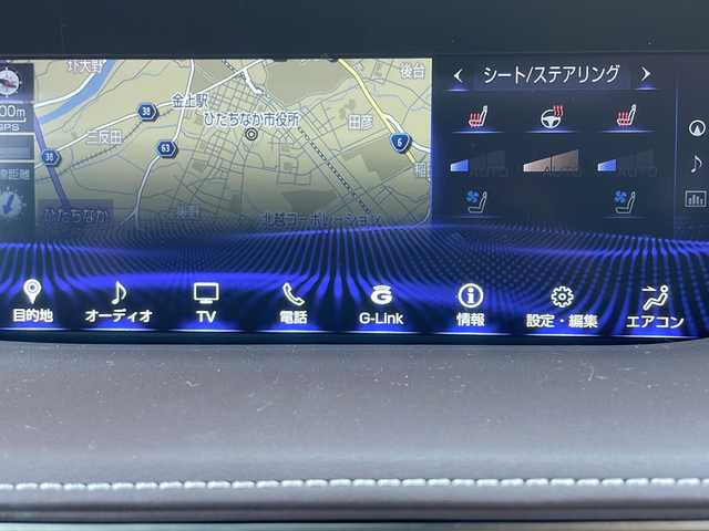 レクサス ＬＳ 500 バージョンL 茨城県 2018(平30)年 7万km マンガンラスター 〇純正12.3インチナビ/〇フルセグTV/〇バックカメラ/〇パノラマモニター/〇ムーンルーフ/〇ビルトインETC2.0/〇ドライブレコーダー/〇セーフティシステム＋A/〇LEDヘッドランプ/〇オートライト/〇純正20インチアルミ/〇電動トランクリッド/〇本木製/革巻きステアリング/〇ステアリングヒーター/〇パドルシフト/〇革シート/〇シートヒーター/〇シートベンチレーション/〇パワーシート/〇リフレッシュシート/〇全席左右独立オートエアコン/〇電動サンシェード/〇プレミアムサウンド/〇スマートキー/〇禁煙車