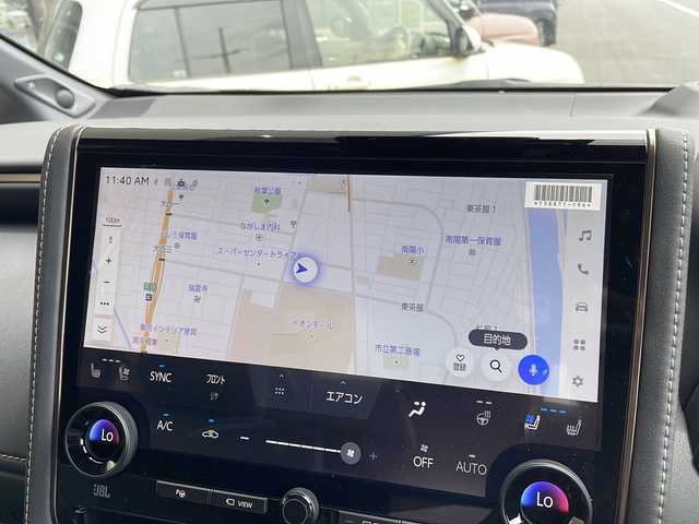 トヨタ アルファード Z 愛知県 2025(令7)年 0.1万km未満 ブラック 登録済未使用者/衝突被害軽減ブレーキ/JBLプレミアムサウンド/純正ディスプレイオーディオナビ　ナビあり/フリップダウンモニター/三眼LEDヘッドライト/全方位カメラ/両側パワースライドドア/サンルーフ/レーダークルーズコントロール/シートヒーター/エアシート/Bluetooth/バックカメラ/電動リアゲート/パワーシート/ヘッドアップディスプレイ/コーナーセンサー/純正アルミホイール/ETC2.0/ブラインドスポットモニター/ステアリングヒーター/インテリジェントミラー/リアオートエアコン/オートマチックハイビーム/置くだけ充電器/ステアリングスイッチ/スマートキー/プッシュスタート