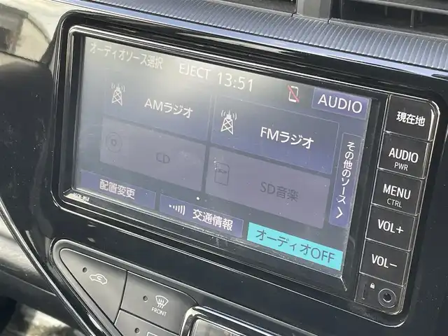 トヨタ アクア S スタイルブラック 福岡県 2020(令2)年 6.2万km ホワイトパールクリスタルシャイン 純正7インチナビ　/(AM.FM.CD.TV.Bluetooth)/バックカメラ　/衝突軽減ブレーキ　/クリアランスソナー　/レーンアシスト　/オートライト　/オートマチックハイビーム　/ＥＴＣ　/ドラレコ前/Ｂｌｕｅｔｏｏｔｈ接続　/横滑り防止装置　/１５インチ社外ＡＷ　/純正LEDライト/ドアバイザー