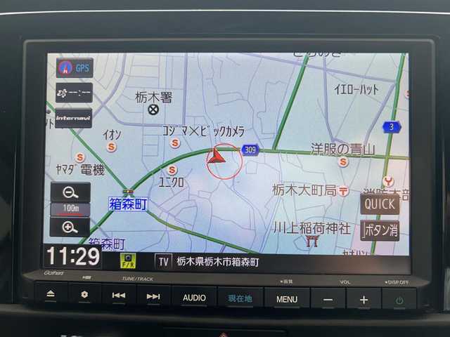 ホンダ フィット e:HEVリュクス 栃木県 2020(令2)年 5.8万km プレミアムクリスタルレッドM ホンダセンシング/Gathers9インチナビ/フルセグTV/DVD再生可能/バックカメラ/USB端子入力/茶革調シート/ホンダセンシング/シートヒーター/ステアリングヒーター/ドライブレコーダー/ACC/ドアバイザー/純正フロアマット/純正LEDライト/純正AW/取扱説明書