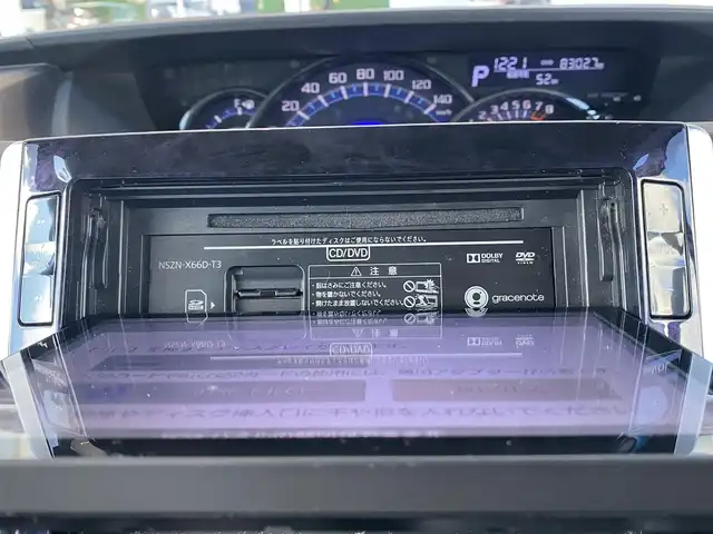 ダイハツ タント カスタム X トップED SAⅡ 青森県 2016(平28)年 8.3万km ブラックマイカメタリック 4WD/純正ナビ/(AM FM BT CD DVD フルセグTV)/バックカメラ/衝突軽減ブレーキ/片側パワースライドドア/AW付冬タイヤ積込/プッシュスタート/スマートキー/ハーフレザーシート/ドアバイザー/フロアマット/オートライト/フォグランプ