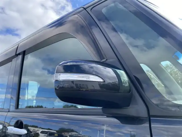 ダイハツ タント カスタム X トップED SAⅡ 青森県 2016(平28)年 8.3万km ブラックマイカメタリック 4WD/純正ナビ/(AM FM BT CD DVD フルセグTV)/バックカメラ/衝突軽減ブレーキ/片側パワースライドドア/AW付冬タイヤ積込/プッシュスタート/スマートキー/ハーフレザーシート/ドアバイザー/フロアマット/オートライト/フォグランプ