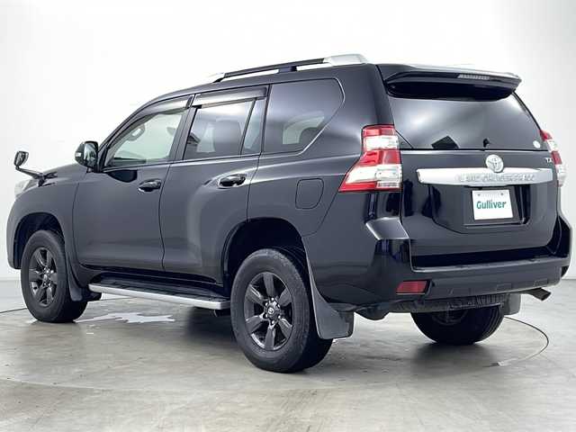 トヨタ ランドクルーザー プラド TX アルジェントクロス 道央・札幌 2014(平26)年 7.4万km ブラック ・4WD/・純正ナビ(TV＆BT＆DVD＆CD)/・バックモニター/・横滑り防止/・クルーズコントロール/・革調シートカバー/・ルーフレール/・サイドステップ/・オートライト/・LEDヘッドライト/・フォグランプ/・電動格納ドアミラー/・ドアミラーウィンカー/・ドアミラーヒーター/・ヘッドライトウォッシャー