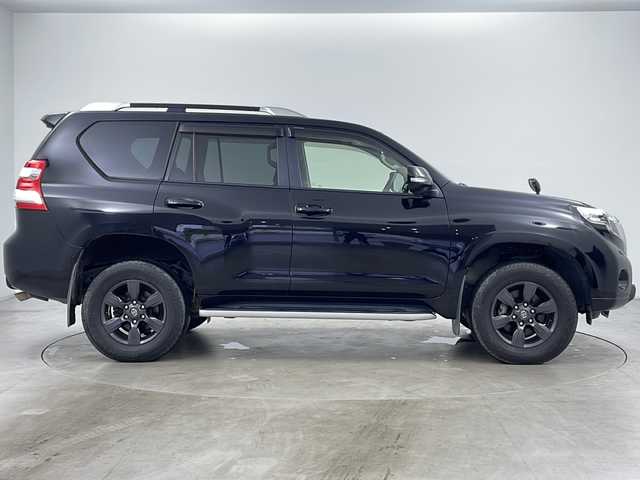 トヨタ ランドクルーザー プラド TX アルジェントクロス 道央・札幌 2014(平26)年 7.4万km ブラック ・4WD/・純正ナビ(TV＆BT＆DVD＆CD)/・バックモニター/・横滑り防止/・クルーズコントロール/・革調シートカバー/・ルーフレール/・サイドステップ/・オートライト/・LEDヘッドライト/・フォグランプ/・電動格納ドアミラー/・ドアミラーウィンカー/・ドアミラーヒーター/・ヘッドライトウォッシャー