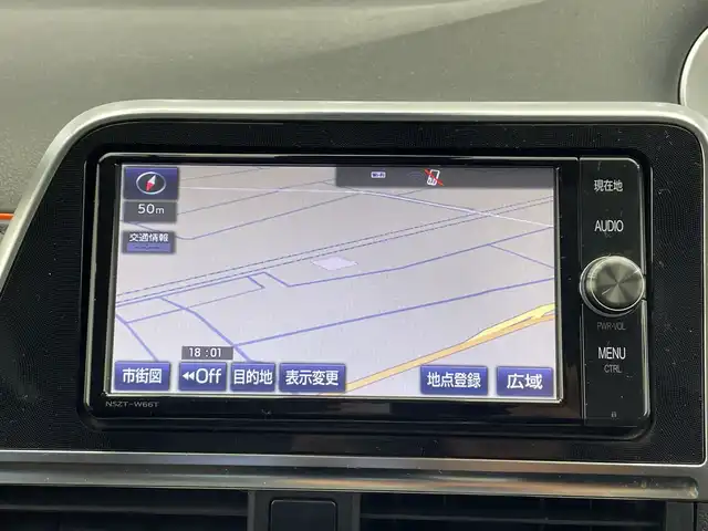 トヨタ シエンタ G 栃木県 2017(平29)年 5.1万km ホワイトパールクリスタルシャイン 純正ナビ/　（CD/DVD/フルセグTV/Bluetooth）/バックカメラ/トヨタセーフティセンス/・プリクラッシュセーフティ/・レーンディパーチャーアラート/・レーントレーシングアシスト/・オートマチックハイビーム/・ロードサインアシスト/ドライブレコーダー/両側パワースライドドア/前席シートヒーター/スマートキー×2/プッシュスタート