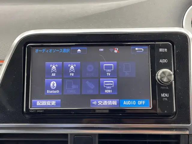 トヨタ シエンタ G 栃木県 2017(平29)年 5.1万km ホワイトパールクリスタルシャイン 純正ナビ/　（CD/DVD/フルセグTV/Bluetooth）/バックカメラ/トヨタセーフティセンス/・プリクラッシュセーフティ/・レーンディパーチャーアラート/・レーントレーシングアシスト/・オートマチックハイビーム/・ロードサインアシスト/ドライブレコーダー/両側パワースライドドア/前席シートヒーター/スマートキー×2/プッシュスタート