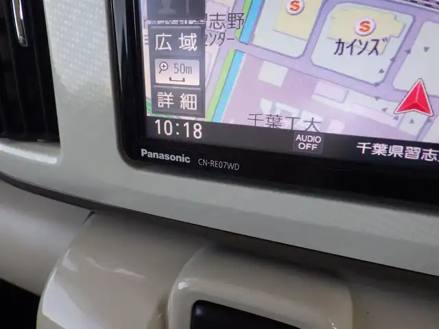 ダイハツ ムーヴ キャンバス G メイクアップ VS SAⅢ 千葉県 2021(令3)年 5.8万km パールホワイトⅢ/ナチュラルベージュマイカメタリック 2トーン 155/65R14/両側パワースライドドア/社外SDナビ/地デジTV/【DVD/CD再生機能　Bluetooth接続】/パノラマモニター/運転席シートヒーター/ステアリングスイッチ/ETC/LEDヘッドライト/フォグライト/リアコーナーセンサー/キーフリーシステム
