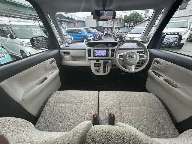 ダイハツ ムーヴ キャンバス X SA Ⅲ 愛知県 2018(平30)年 3.5万km ファイアークォーツレッドM ワンオーナー/社外ＳＤナビ（カロッツェリア）/ＢＴ/ＣＤ／ＤＶＤ/ＵＳＢ/ＤＴＶ/Ｂカメラ/ＥＴＣ/キーレス/プッシュスタート/アイドリングストップ/衝突軽減ブレーキ/オートライト/ハロゲンヘッドライト/スペアキー有/電動格納ミラー