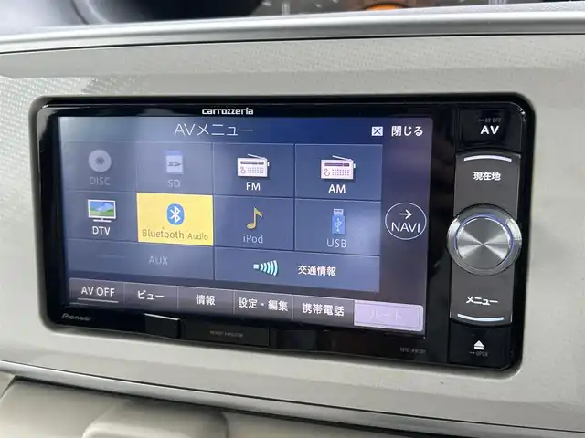 ダイハツ ムーヴ キャンバス X SA Ⅲ 愛知県 2018(平30)年 3.5万km ファイアークォーツレッドM ワンオーナー/社外ＳＤナビ（カロッツェリア）/ＢＴ/ＣＤ／ＤＶＤ/ＵＳＢ/ＤＴＶ/Ｂカメラ/ＥＴＣ/キーレス/プッシュスタート/アイドリングストップ/衝突軽減ブレーキ/オートライト/ハロゲンヘッドライト/スペアキー有/電動格納ミラー