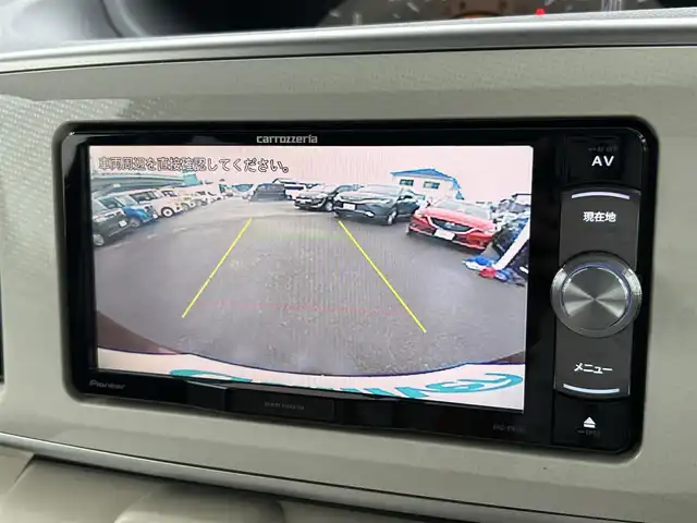 ダイハツ ムーヴ キャンバス X SA Ⅲ 愛知県 2018(平30)年 3.5万km ファイアークォーツレッドM ワンオーナー/社外ＳＤナビ（カロッツェリア）/ＢＴ/ＣＤ／ＤＶＤ/ＵＳＢ/ＤＴＶ/Ｂカメラ/ＥＴＣ/キーレス/プッシュスタート/アイドリングストップ/衝突軽減ブレーキ/オートライト/ハロゲンヘッドライト/スペアキー有/電動格納ミラー