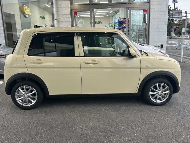 スズキ ラパン L 福島県 2021(令3)年 3.5万km シフォンアイボリーM ディスプレイオーディオ/スマートキー/レーンキープアシスト/ドアバイザー/電格ミラー/シートヒーター/純正フロアマット/コーナーセンサー