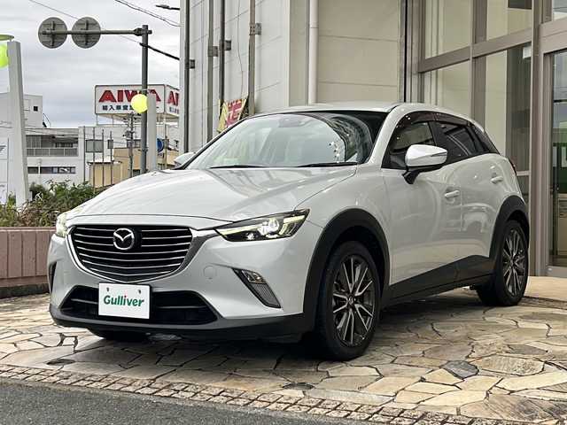 マツダ ＣＸ－３ XD ツーリング 静岡県 2016(平28)年 5.8万km セラミックM 純正ナビ（CD AM FM Bluetooth USB DVD AUX フルセグTV）/バックカメラ/クルーズコントロール/ドライブレコーダー/パドルシフト/ヘッドアップディスプレイ/BOSEサウンドシステム/ハーフレザーシート/LEDヘッドライト/ETC/ステアリングリモコン/プリクラッシュブレーキ/純正フロアマット/プッシュスタート/スマートキー