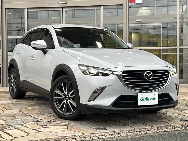 マツダ ＣＸ－３ XD ツーリング 静岡県 2016(平28)年 5.8万km セラミックM 純正ナビ（CD AM FM Bluetooth USB DVD AUX フルセグTV）/バックカメラ/クルーズコントロール/ドライブレコーダー/パドルシフト/ヘッドアップディスプレイ/BOSEサウンドシステム/ハーフレザーシート/LEDヘッドライト/ETC/ステアリングリモコン/プリクラッシュブレーキ/純正フロアマット/プッシュスタート/スマートキー