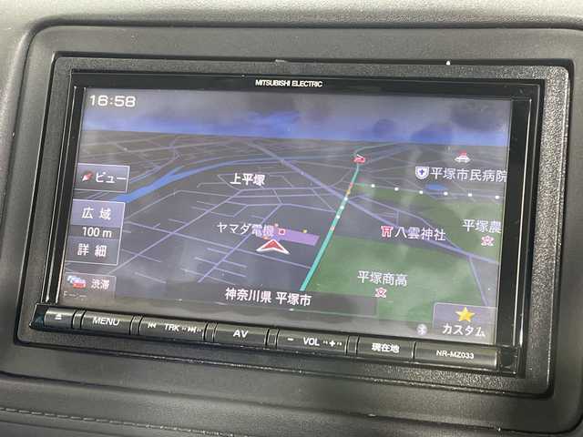 ホンダ ヴェゼル ハイブリッド Z ホンダセンシング 神奈川県 2018(平30)年 7.2万km クリスタルブラックパール 純正メモリーナビゲーション【NR-MZ033】/AM FM フルセグ　Bluetooth　CD DVD　USB　iPod HDMI/ホンダセンシング/アダプティブクルーズコントロール/前席シートヒーター/ビルトインETC/ステアリングスイッチ/電動パーキングブレーキ/プッシュスタート/スマートキー/取扱説明書/LEDヘッドライト/オートライト/オートマチックハイビーム/純正17インチアルミホイル/電動格納ミラー