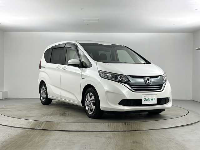 ホンダ フリード ハイブリット G ホンダセンシング 愛知県 2020(令2)年 3.7万km ホワイトオーキッドパール 衝突被害軽減ブレーキ/プッシュスタート/SDナビ/フルセグTV/バックカメラ/ビルトインETC/ドライブレコーダー/両側電動スライドドア/レダークルーズコントロール/アイドリングストップ/Bluetooth接続/LEDヘッドライト/スマートキー/スペアキー１本