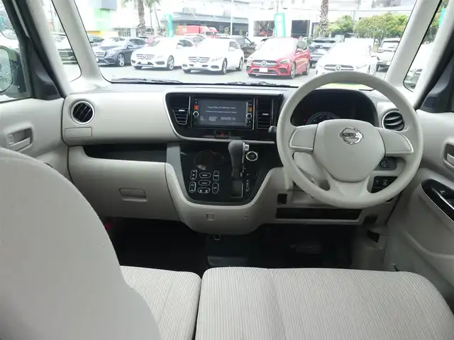 日産 デイズ ルークス X 千葉県 2014(平26)年 4.6万km ホワイトパール 左パワースライドドア/右イージークローザードア/純正SDナビ/アラウンドビューモニター/ETC/インテリジェントキー