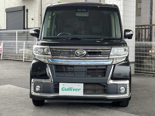 ダイハツ タント カスタム RS トップED SA Ⅲ 京都府 2017(平29)年 9.5万km ブラックマイカメタリック 純正ＳＤナビ　/(NSZP-X67D）/ダイハツ純正後席モニター　/フルセグテレビ　/禁煙車/両側パワースライドドア　/バックカメラ　/コーナーセンサー　/ＬＥＤヘッドライト　/スマートキー　/シートヒーター　/ウィンカーミラー/電格ミラー　/アイドリングストップ/ＥＴＣ/HDMI/フォグライト/ダイアンストンサウンド/衝突軽減システム/スマートアシスト3/横滑り防止装置/盗難防止装置/オートライト/オートマチックハイビーム/Wエアバック