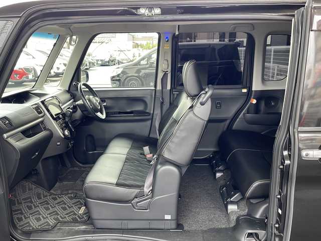 ダイハツ タント カスタム RS トップED SA Ⅲ 京都府 2017(平29)年 9.5万km ブラックマイカメタリック 純正ＳＤナビ　/(NSZP-X67D）/ダイハツ純正後席モニター　/フルセグテレビ　/禁煙車/両側パワースライドドア　/バックカメラ　/コーナーセンサー　/ＬＥＤヘッドライト　/スマートキー　/シートヒーター　/ウィンカーミラー/電格ミラー　/アイドリングストップ/ＥＴＣ/HDMI/フォグライト/ダイアンストンサウンド/衝突軽減システム/スマートアシスト3/横滑り防止装置/盗難防止装置/オートライト/オートマチックハイビーム/Wエアバック