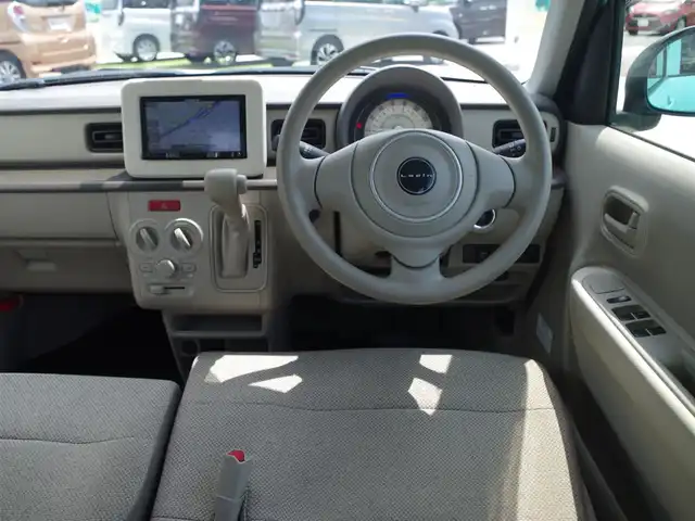 スズキ ラパン G 千葉県 2016(平28)年 6.2万km フレンチミントPM スズキセーフティサポート/社外メモリーナビ/地デジTV/【DVD/CD再生機能　Bluetooth接続】/バックカメラ/ETC/スペアキー×1/携帯リモコン
