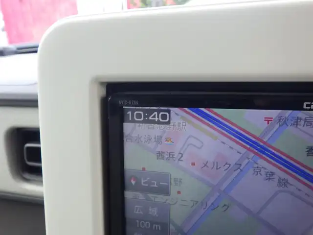 スズキ ラパン G 千葉県 2016(平28)年 6.2万km フレンチミントPM スズキセーフティサポート/社外メモリーナビ/地デジTV/【DVD/CD再生機能　Bluetooth接続】/バックカメラ/ETC/スペアキー×1/携帯リモコン