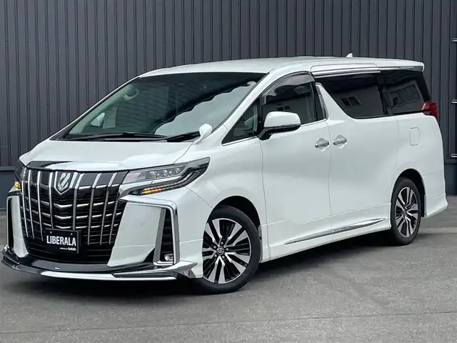 トヨタ アルファード S Cパッケージ 道南・函館 2021(令3)年 4.5万km ホワイトパールクリスタルシャイン /純正ナビ//フルセグTV//夏冬タイヤ//エンジンスターター//フリップダウンモニター//モデリスタエアロ//ドライブレコーダー//ハンドルウォーマー//シートヒーター//ベンチレーション//3眼ヘッドライト//ETC