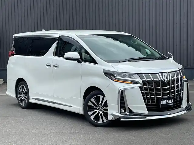 トヨタ アルファード S Cパッケージ 道南・函館 2021(令3)年 4.5万km ホワイトパールクリスタルシャイン /純正ナビ//フルセグTV//夏冬タイヤ//エンジンスターター//フリップダウンモニター//モデリスタエアロ//ドライブレコーダー//ハンドルウォーマー//シートヒーター//ベンチレーション//3眼ヘッドライト//ETC