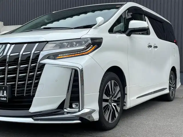 トヨタ アルファード S Cパッケージ 道南・函館 2021(令3)年 4.5万km ホワイトパールクリスタルシャイン /純正ナビ//フルセグTV//夏冬タイヤ//エンジンスターター//フリップダウンモニター//モデリスタエアロ//ドライブレコーダー//ハンドルウォーマー//シートヒーター//ベンチレーション//3眼ヘッドライト//ETC