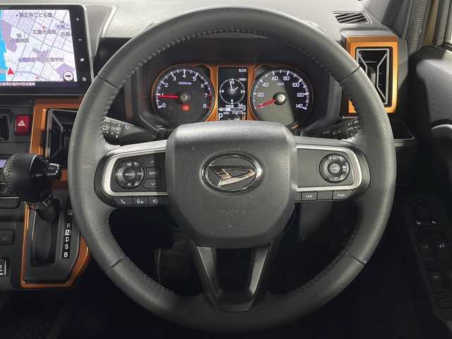 ダイハツ タフト G ターボ 広島県 2021(令3)年 2.6万km サンドベージュメタリック 純正９型ナビ　/パノラマモニター　/シートヒーター　/ガラスルーフ　/コーナーセンサー　/衝突軽減　/レーンキープ　/オートハイビーム　/レーダークルーズ　/前後ドライブレコーダー　/ＥＴＣ　/踏み間違い防止　/フォグランプ/純正15インチアルミホイール(165/65/R15)/エアバッグ(運転席/助手席/サイド/カーテン)