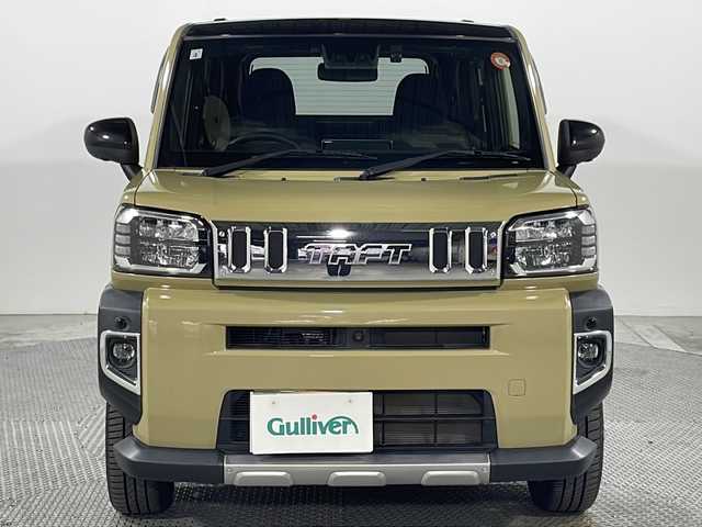 ダイハツ タフト G ターボ 広島県 2021(令3)年 2.6万km サンドベージュメタリック 純正９型ナビ　/パノラマモニター　/シートヒーター　/ガラスルーフ　/コーナーセンサー　/衝突軽減　/レーンキープ　/オートハイビーム　/レーダークルーズ　/前後ドライブレコーダー　/ＥＴＣ　/踏み間違い防止　/フォグランプ/純正15インチアルミホイール(165/65/R15)/エアバッグ(運転席/助手席/サイド/カーテン)