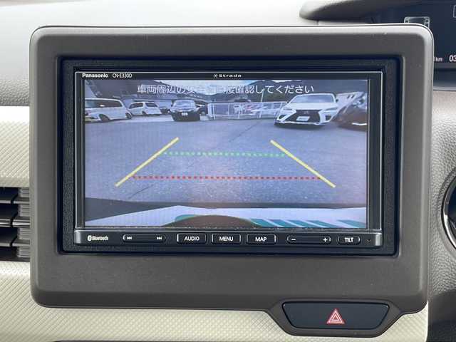 ホンダ Ｎ ＢＯＸ L 山梨県 2021(令3)年 3.7万km クリスタルブラックパール 社外メモリナビ（CN-E330D）/CD/AM/FM/BT/フルセグTV/バックカメラ/アイドリングストップ/クルーズコントロール/プッシュスタート/片側パワースライドドア/ETC/純正LEDヘッドライト/コーナーセンサー/レーンキープアシスト/衝突軽減ブレーキ/片側パワースライドドア