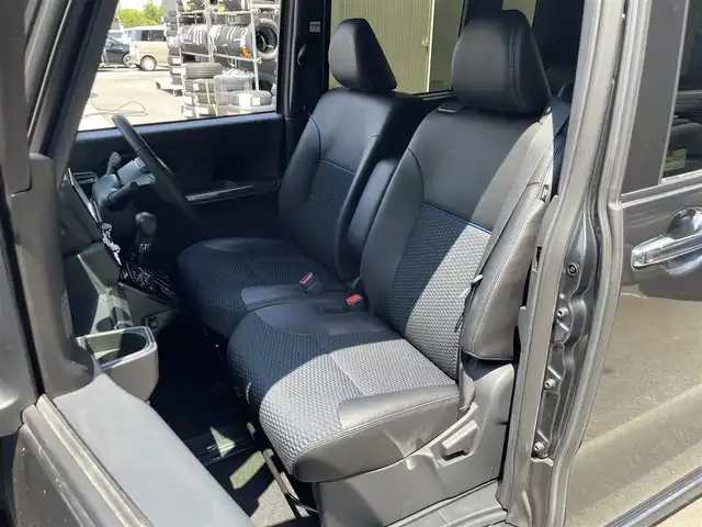 ダイハツ タント カスタム RS 滋賀県 2023(令5)年 1.2万km クロムグレーメタリック 社外7インチナビ/・Bluetooth/・フルセグTV/・CD/・DVD/バックカメラ/前後ソナー/電動パーキングブレーキ/オートブレーキホールド/ハーフレザー/前席シートヒーター/スマートキー/ステアリングリモコン
