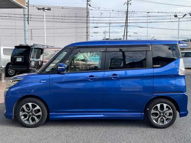 スズキ ソリオ バンディット HV MV 埼玉県 2016(平28)年 5.6万km ブーストブルーパールメタリック ワンオーナー/メモリナビ/フルセグテレビ/バックカメラ/アイドリングストップ/ウィンカーミラー/プッシュスタート/両側パワースライドドア/ETC/純正ドアバイザー/スペアキー/取扱説明書/ナビ取扱説明書/保証書/純正フロアマット/前ドラレコ/フォグランプ/運転席シートヒーター
