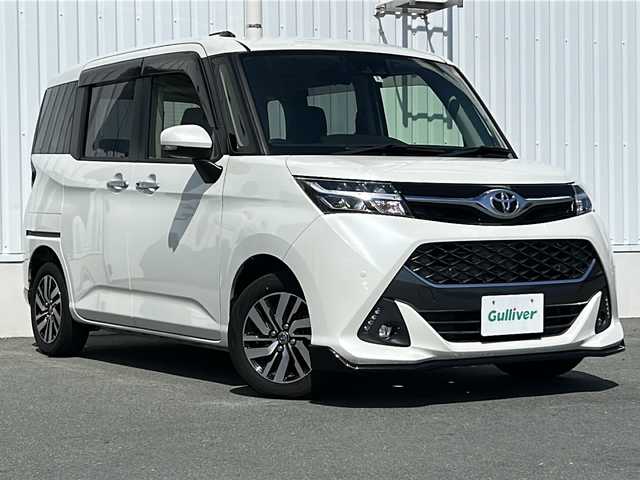トヨタ タンク カスタムG 三重県 2020(令2)年 4.7万km パール 純正ナビ　/バックカメラ　/両側パワースライドドア /ビルトインETC /前後ドライブレコーダー /前後コーナーセンサー /クルーズコントロール/衝突軽減ブレーキ/ステアリングスイッチ/ウィンカーミラー/ISOFIX/LEDヘッドライト /オートハイビーム /オートライト /純正フロアマット /電動格納ミラー /禁煙車