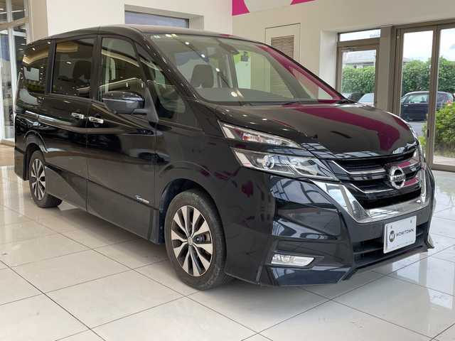 日産 セレナ ハイウェイスター Vセレクション 埼玉県 2018(平30)年 3.4万km ダイヤモンドブラック プロパイロット/純正SDナビ/ CD/DVD/BT/フルセグ/全周囲カメラ/レーダークルーズコントロール/コーナーセンサー/ハロゲンオートライト/純正16インチアルミホイール