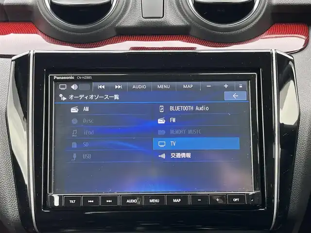 スズキ スイフト スポーツ 奈良県 2023(令5)年 6万km ミネラルグレーM 純正ナビ　/フルセグ　/DVD　/Bluetooth　/全方位カメラ　/ETC　/前後ドライブレコーダー　/デジタルインナーミラー　/運転席シートヒーター　/純正アルミホイール　/オートLEDライト　/衝突被害軽減ブレーキ/車線逸脱警報/横滑り防止装置/W+サイド+カーテンエアバッグ/スペアキー1本/保証書/取扱説明書